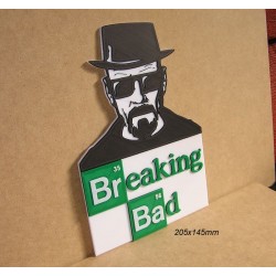 Breaking Bad, Logotipo en relieve de la pelicula impreso en 3D